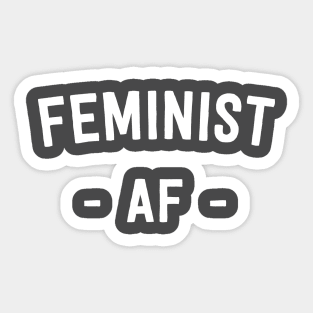 Feminist AF Sticker